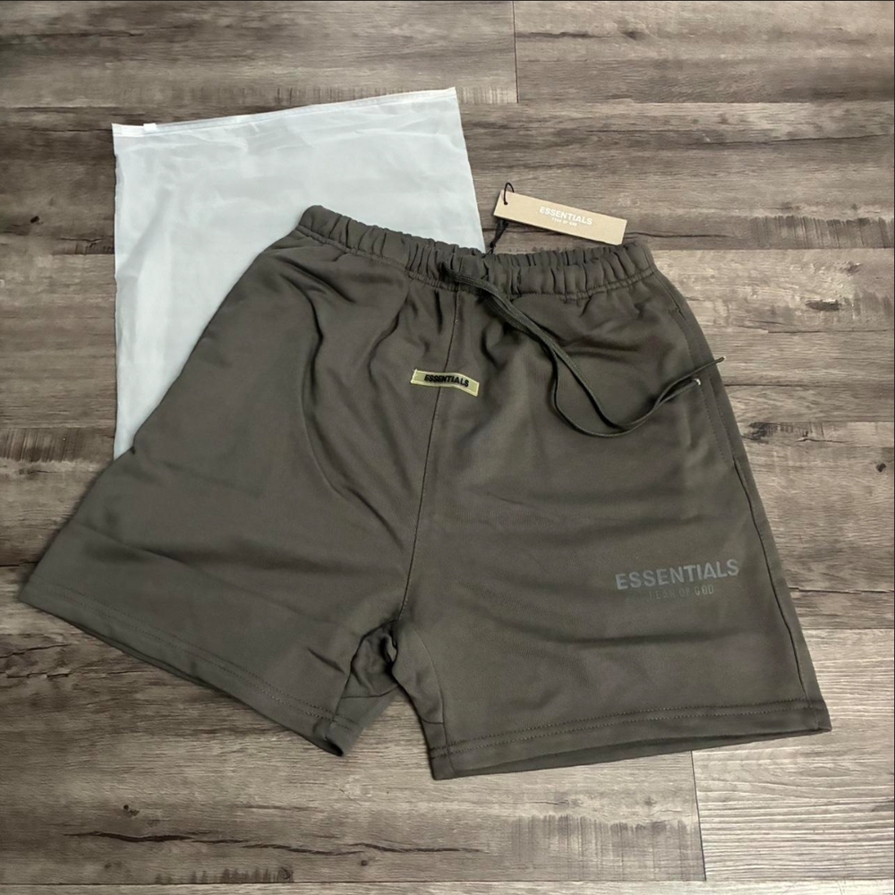 Fear of God Essentials Men's Grey Shorts